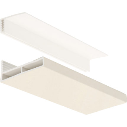 Florence plafondplint 35x6mm 2-delig - Cremi