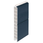 Paneelvulling 200x24mm - Wit/folie staalblauw