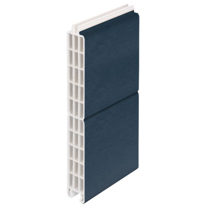 Paneelvulling 200x24mm - Crème/folie staalblauw