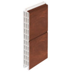 Paneelvulling 200x24mm - Wit/folie golden oak