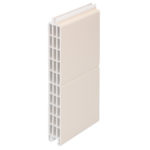 Paneelvulling 200x24mm - Wit/folie crème