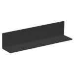 Hoekprofiel 20x20x2mm - Zwart