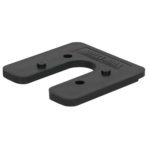 Stelplaat U-combi 5mm 200 stuks - Zwart