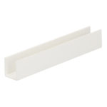 U-profiel inwendig 12mm - Wit
