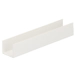 U-profiel inwendig 16mm - Wit