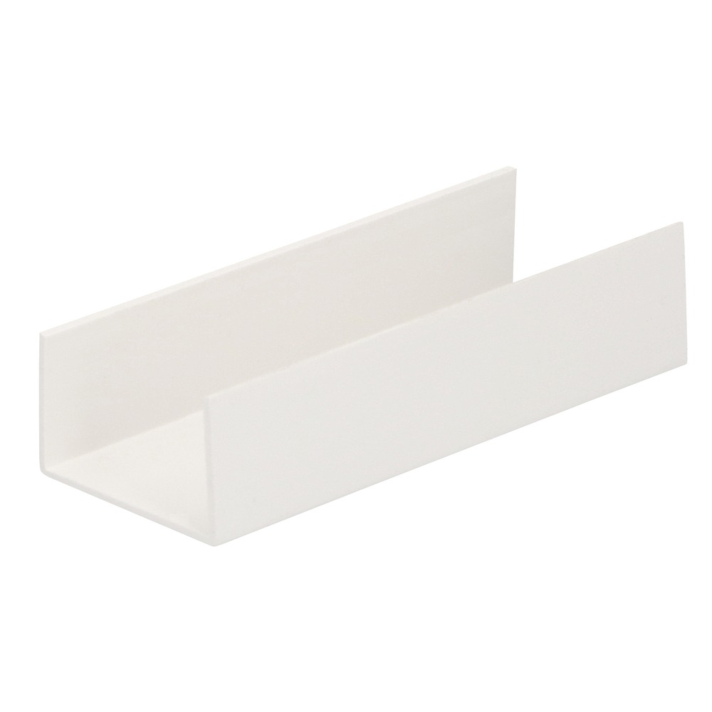 FM747BI3302_08330150_SZ1 U-profiel inwendig 30mm (wanddikte 3mm) - Wit