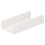 U-profiel inwendig 100mm - Wit