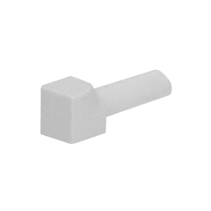 Inw.hoekstuk Proround kunst.10mm - Grijs