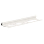 Proround aluminium tegelprofiel 10mm - Briljantwit