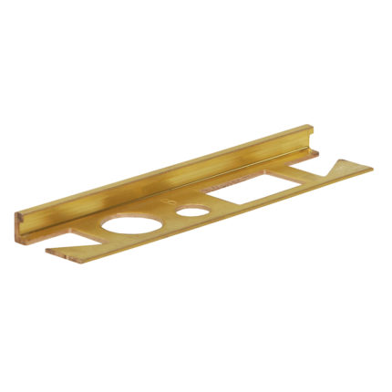 Profloor messing tegelprofiel 10mm - Messing