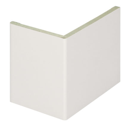 Prodec hoekpaneel 100x70mm - Wit