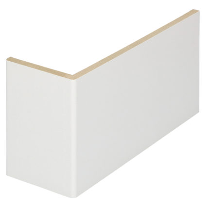 Prodec hoekpaneel 160x60mm - Wit