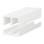 Onder schuifrailprofiel 2x10mm