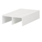 Boven schuifrailprofiel 2x18mm