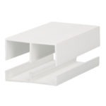 Onder schuifrailprofiel 2x18mm