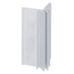 Basis aluminium uitwendig hoekprofiel