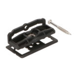 Twinson mont.clip+schr. kunststof 100st