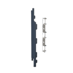 Eindkap+connector links voor 2815 (5st) | Staalblauw - Classic (met houtnerf) | 2839 - Afbeelding 2
