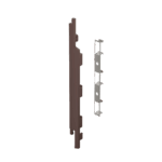 Eindkap+connector links voor 2815 (5st) | Bruin eiken - Modern eiken (met houtstructuur) | 2839 - Afbeelding 2