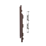 Eindkap+connector links voor 2815 (5st) | Bruin eiken - Modern eiken (met houtstructuur) | 2839 - Afbeelding 3
