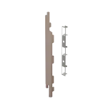 Eindkap+connector links voor 2815 (5st) | Taupe eiken - Modern eiken (met houtstructuur) | 2839 - Afbeelding 3