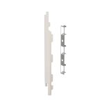 Eindkap+connector links voor 2815 (5st) | Wit - Classic (met houtnerf) | 2839 - Afbeelding 3