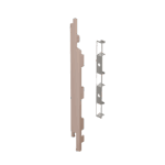 Eindkap+connector links voor 2815 (5st) | Vergrijsd ceder - Classic (met houtnerf) | 2839 - Afbeelding 2