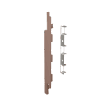 Eindkap+connector rechts voor 2815 (5st) | Bruingrijs - Classic (met houtnerf) | 2842 - Afbeelding 2