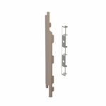 Eindkap+connector links voor 2815 (5st) | Taupe eiken - Modern eiken (met houtstructuur) | 2839